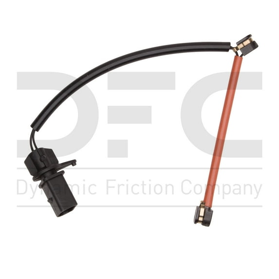Rear Dynamic Friction Company Brake Pad Wear Sensor Wire 341-73012 For 2008-2022 Audi R8, 2020-2021 Porsche Macan