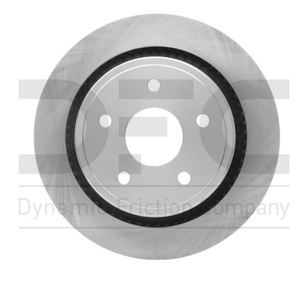 Rear Dynamic Friction Company Disc Brake Rotor 600-40095 (1) For 2004-2009 Dodge Durango, 2007-2009 Chrysler Aspen, 2008-2012 Jeep Wrangler