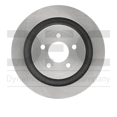Rear Dynamic Friction Company Disc Brake Rotor 600-54074 (1) For 2015-2021 Ford Mustang