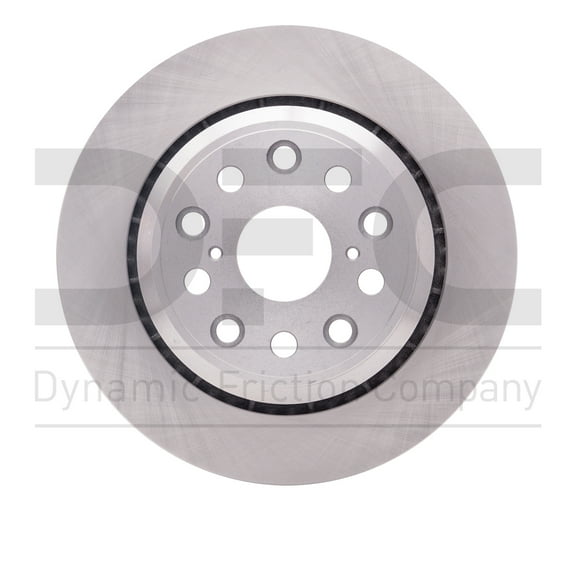Rear Dynamic Friction Company Disc Brake Rotor 600-75018 (1) For 2007-2017 Lexus LS460