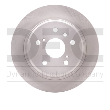 Rear Dynamic Friction Company Disc Brake Rotor 600-76065 (1) For 1995-1999 Toyota Avalon