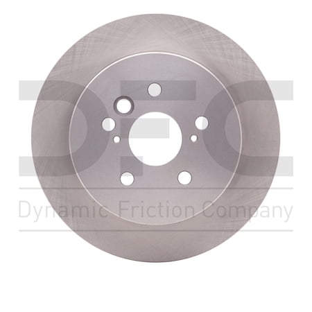 Rear Dynamic Friction Company Disc Brake Rotor 600-76132 (1) For 2004-2005 Toyota RAV4