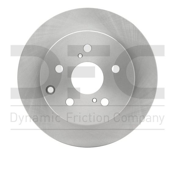 Rear Dynamic Friction Company Disc Brake Rotor 600-76134 (1) For 2006-2018 Toyota RAV4, 2010-2012 Lexus HS250h