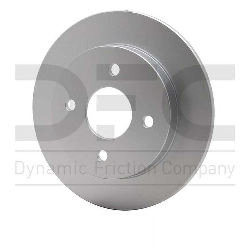 Rear Dynamic Friction Company GEOSPEC Coated Brake Rotor 604-54049 (1) For 2001-2007 Ford Focus, 2014-2019 Ford Fiesta