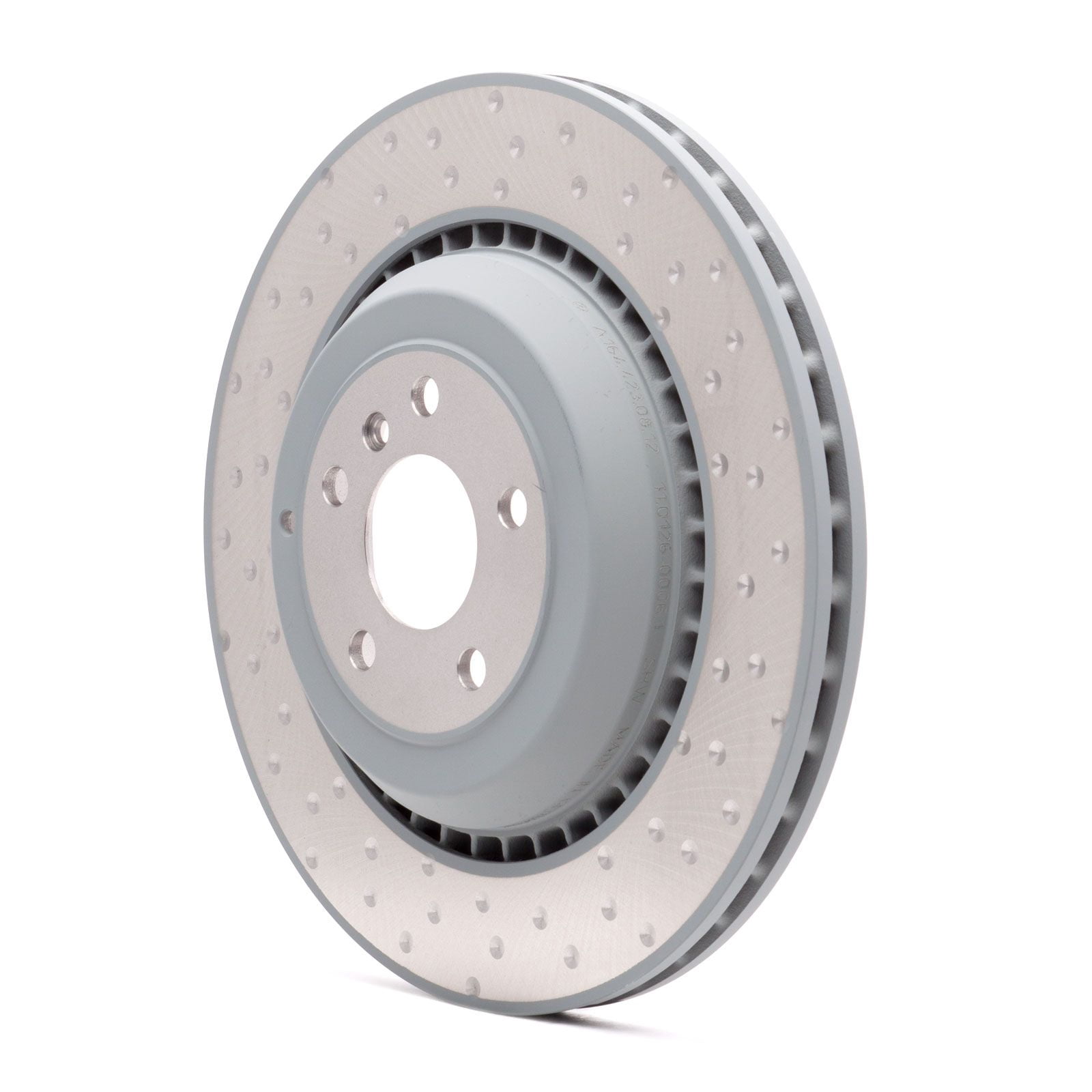 Rear Dynamic Friction Company Hi-Carbon Alloy Brake Rotor (1) 950-63133 For 2007 Mercedes-Benz R63 AMG, 2007-2011 Mercedes-Benz ML63 AMG