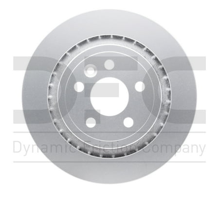Rear Dynamic Friction Company Hi-Carbon Alloy Brake Rotor (1) For 2007-2010 Volvo S80, 2008 Volvo XC70, 2011-2015 Volvo S60, 2015 Volvo V60