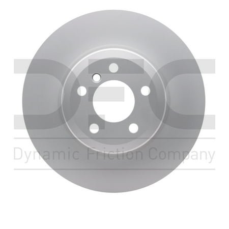 Rear Dynamic Friction Company Hi-Carbon Alloy Brake Rotor (1) For 2007-2018 BMW X5, 2008-2019 BMW X6