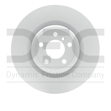 Rear Dynamic Friction Company Hi-Carbon Alloy Brake Rotor (1)
