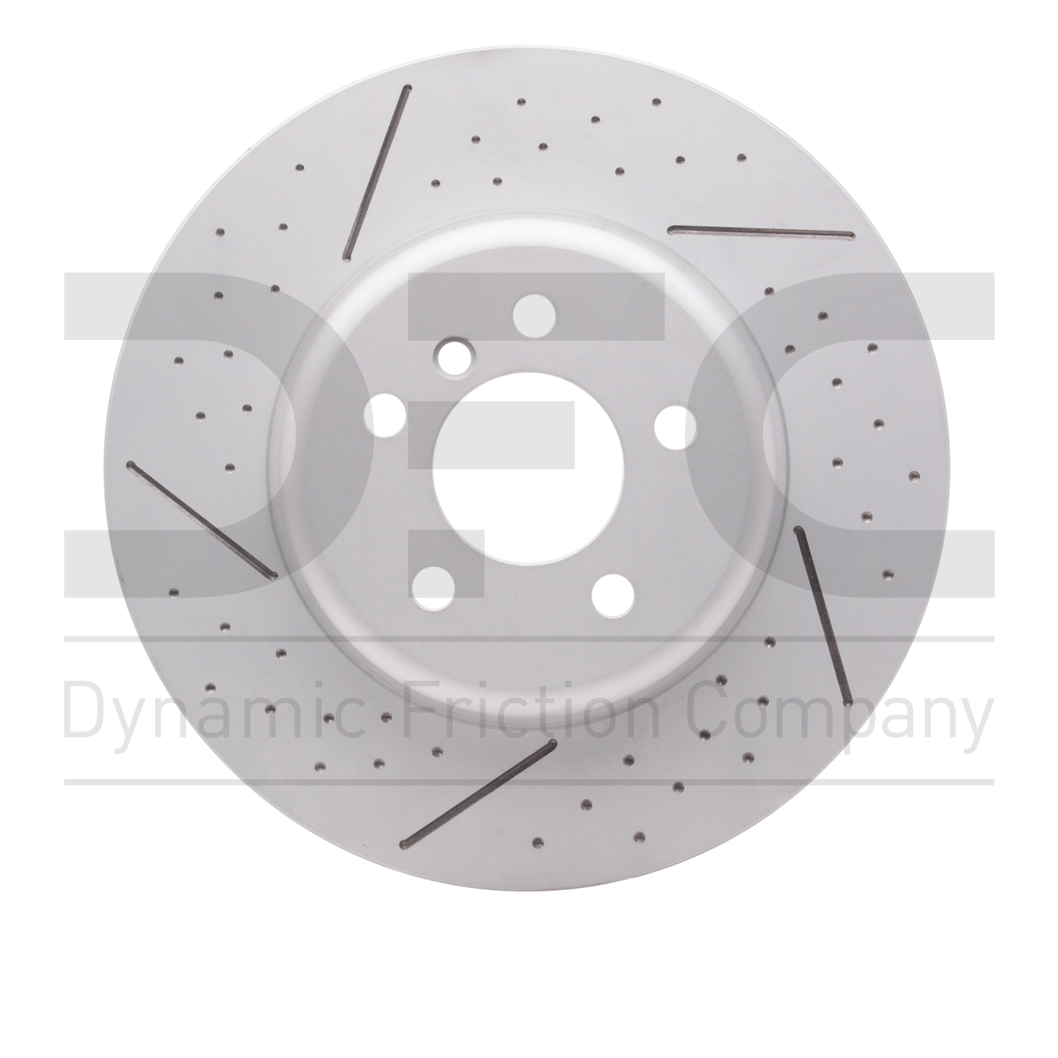 Rear Dynamic Friction Company Hi-Carbon Alloy Brake Rotor (1)