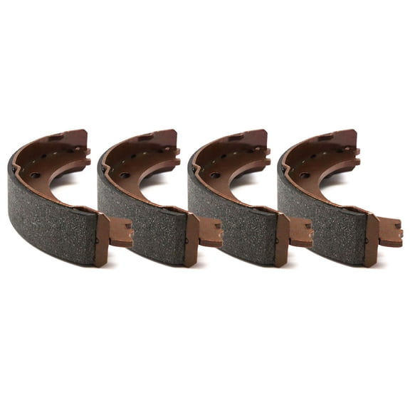 Rear Dynamic Friction Company True-Arc Brake Shoes 1901-1044-10 Compatible For 2012-2014 DODGE/RAM i10 For 2012-2014 Dodge i10