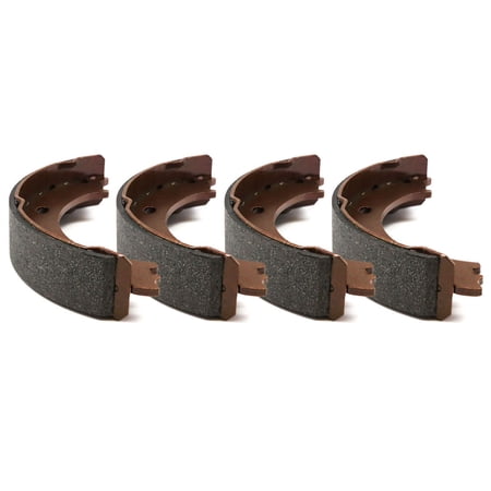 Rear Dynamic Friction Company True-Arc Brake Shoes 1902-0852-00