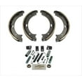 thumbnail image 1 of Rear Emergency Parking Brake Shoes W Springs for Nissan Titan Armada 04-15, 1 of 6