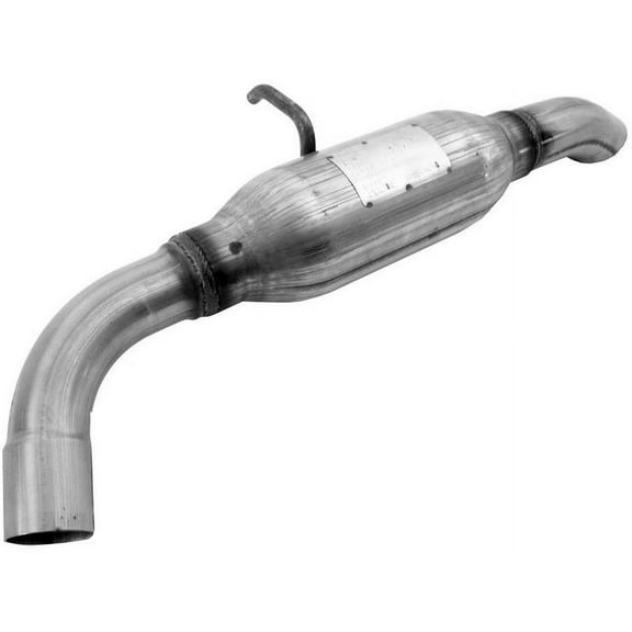 Rear Exhaust Resonator and Line Assembly - Compatible with 2004 - 2009 Nissan Quest 3.5L V6 2005 2006 2007 2008