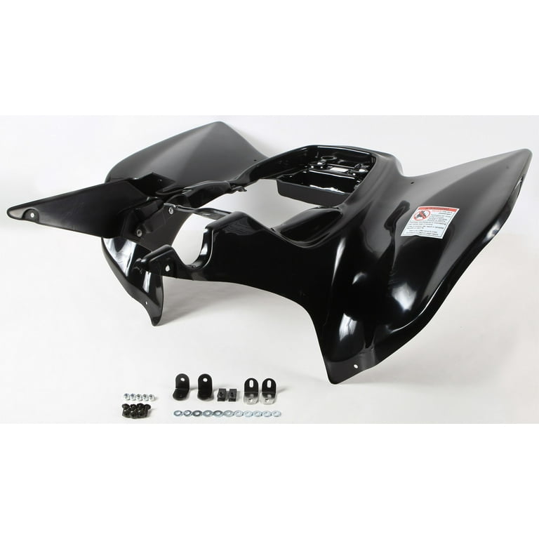 Rear Fender (Black) Compatible with 04-05 Honda TRX450R - Walmart.com