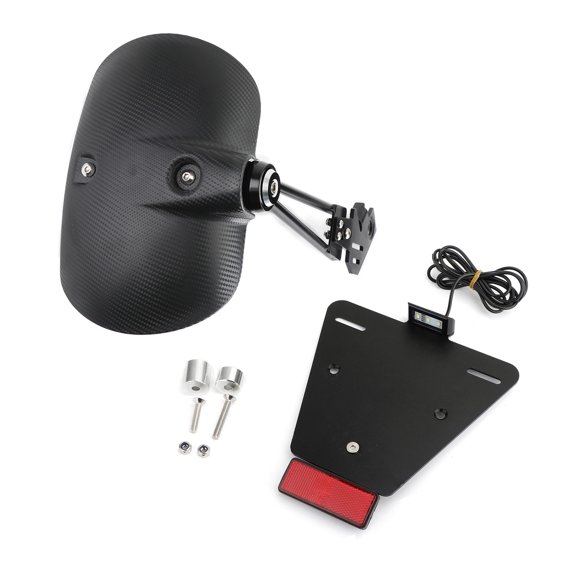 Rear Fender Mudguard + License Plate Bracket for CRF1000L for DCT 2016 2017 2018 2019 Motorcycle Accessories