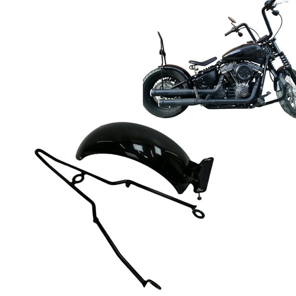 Rear Fender Plate Bracket Kit For Harley Softail Street Bob fxbb 2019-2024 Black