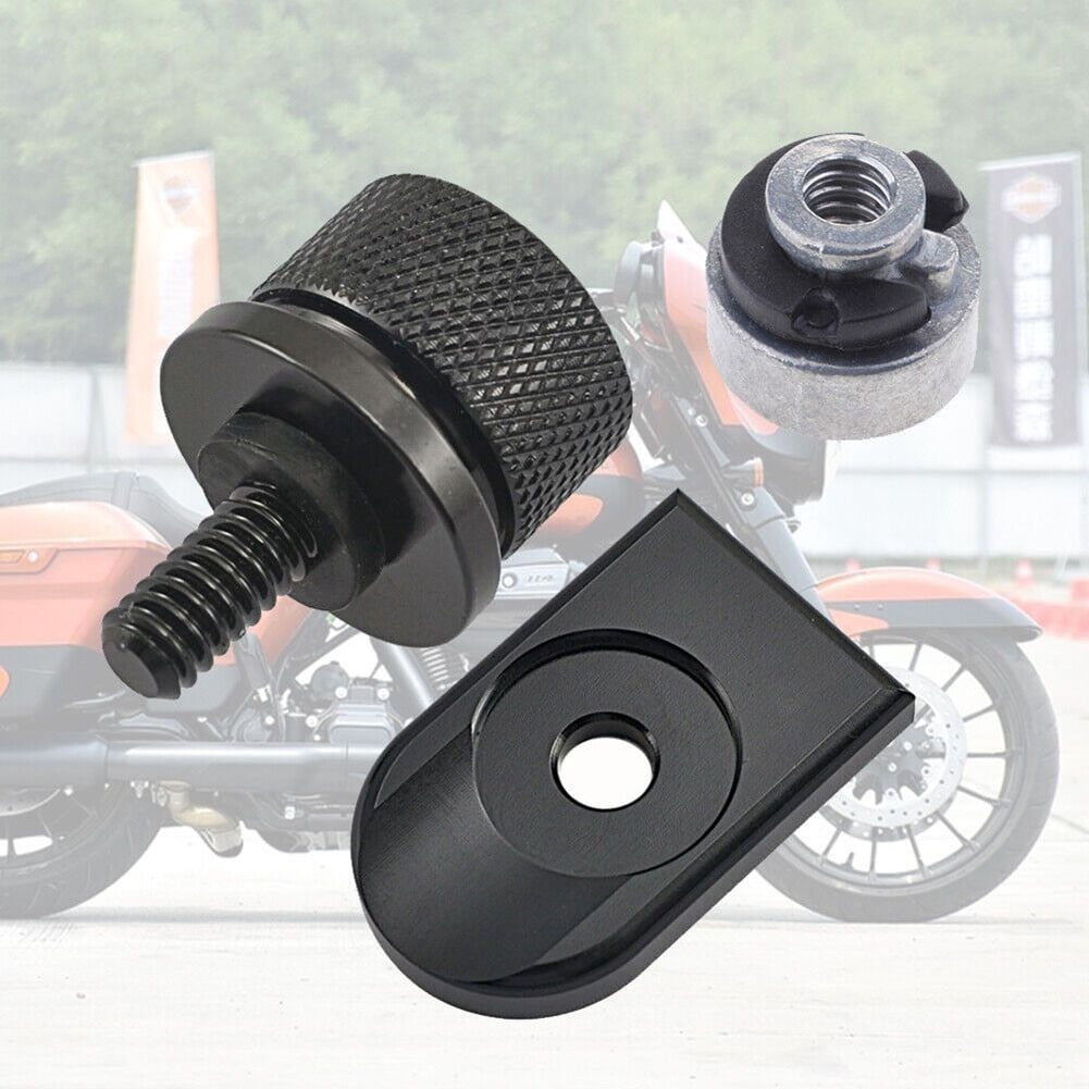 Rear Fender Seat Knurled Bolt Tab Screw Mount Knob Rear Fender Seat Knurled Bolt Tab Screw Mount Knob