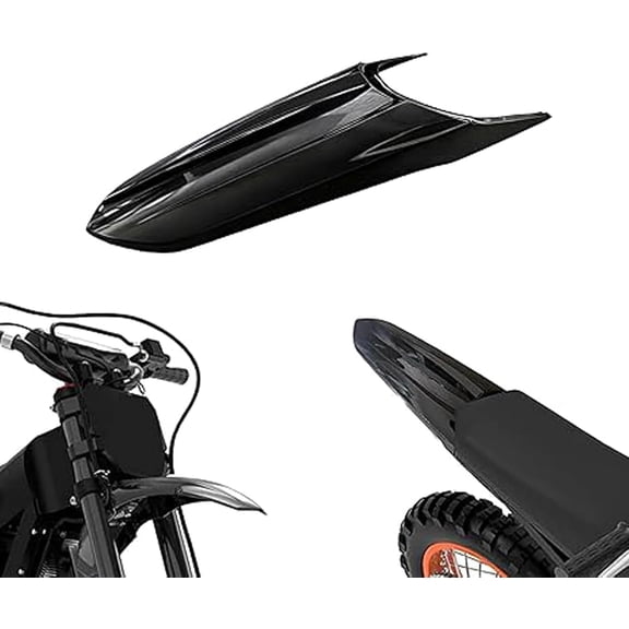 Rear Fender Set for Tuttio Soleil 01 Electric Dirt Bike, Compatible Black Fender Mud Guard Mudguard for Tutti Off-Road Motorcycle    (Rear Panel)