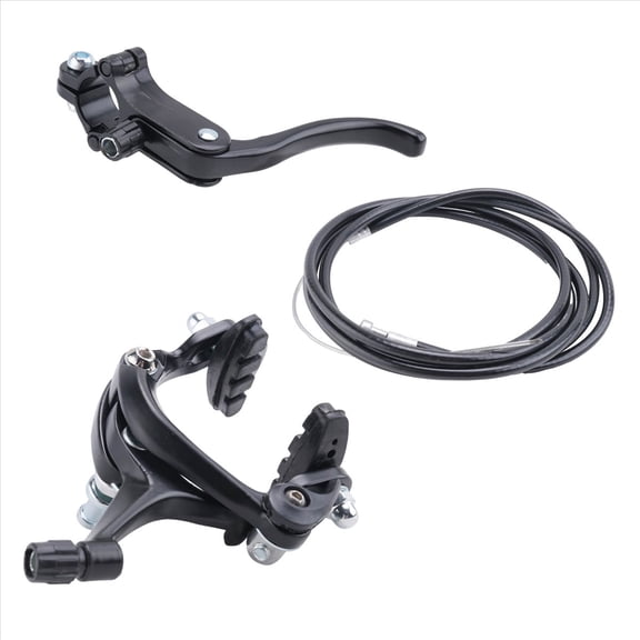 Rear Fixie Road Bike Cruiser Brake Set Bike Brake Kit Black