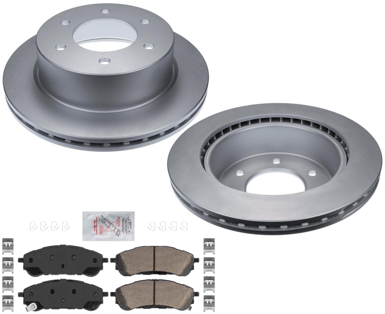 Ford Ranger Rotor Replacement Rear Fleet Duty High Carbon Disc Brake Rotors Pads For Ford Ranger 2019 ...