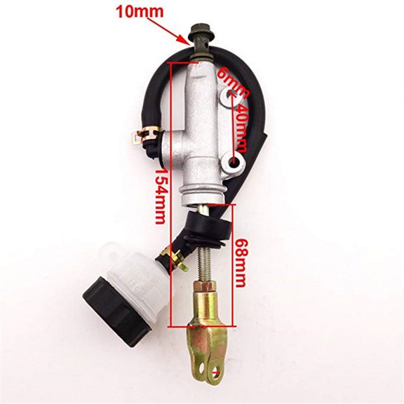 Rear Foot Brake Master Hydraulic Cylinder Pump for 50cc-250cc ATV Pit Dirt Bike