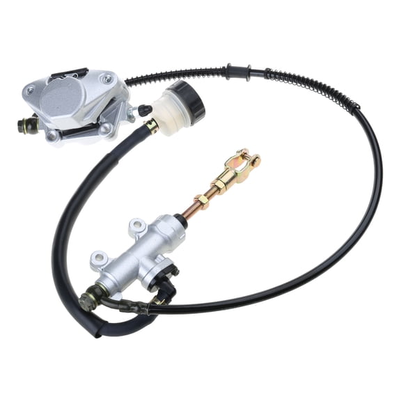 Rear Foot Disc Brake MasterCylinder Assembly Reduce Brake Disc Temperature for 110cc 125cc 150cc 200cc 250cc ATV
