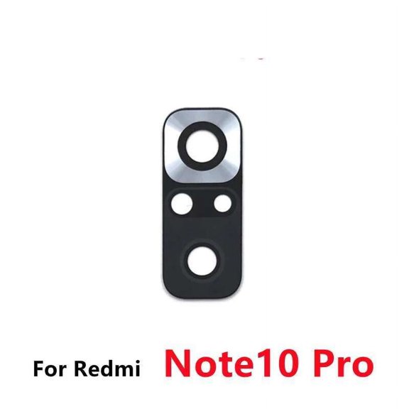 Rear For Xiaomi Redmi Pro Max Note 10S 10T 10 5G Back Main Camera Glass Lens with Sticker