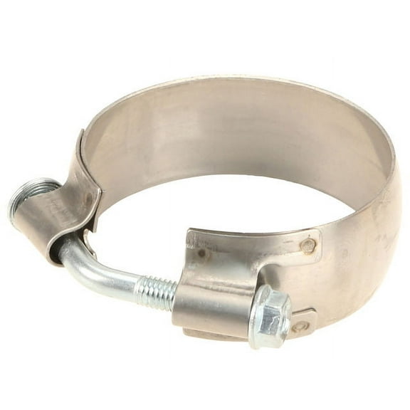 Rear Forward Exhaust Clamp - Compatible with 2014 - 2017 Freightliner Sprinter 2500 2.1L 4-Cylinder 2015 2016