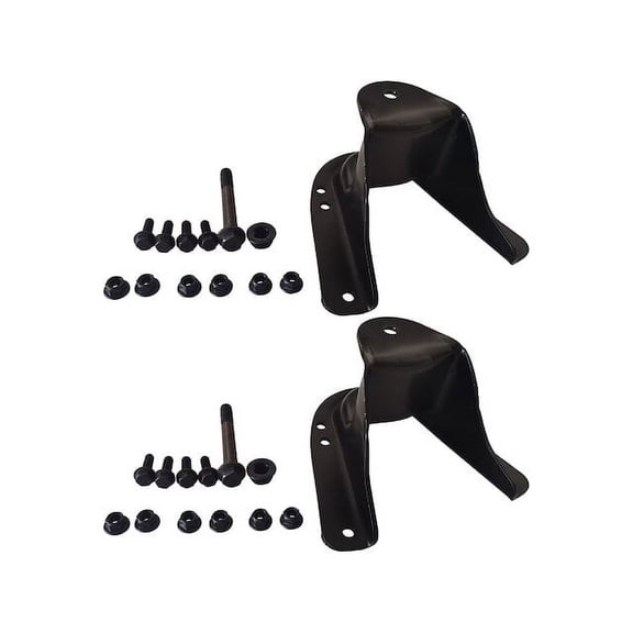 Rear Forward Leaf Spring Hanger Set - Compatible with 1985 - 1986 Chevy C20 4-Door