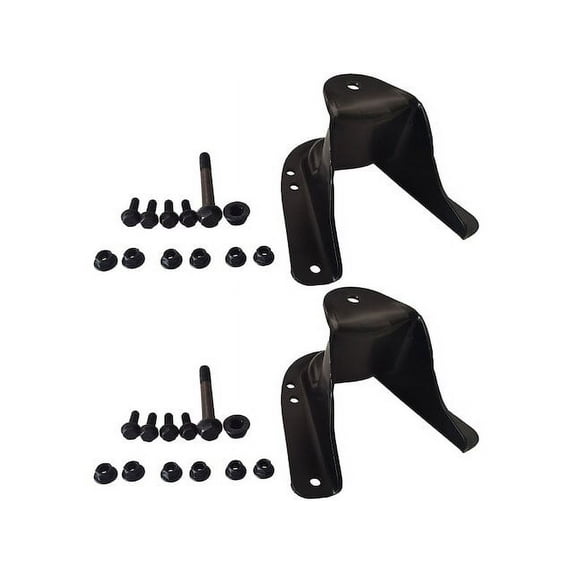 Rear Forward Leaf Spring Hanger Set - Compatible with 1987 - 1988 Chevy R30