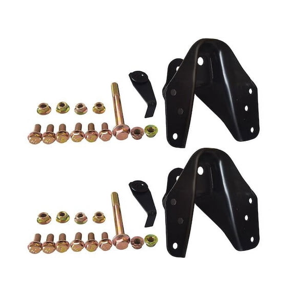 Rear Forward Leaf Spring Hanger Set - Compatible with 2000 - 2004 Ford Excursion 2001 2002 2003