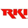 RKI RG10B; Ladder Rack; Bed Rail Mount; Direct-Fit; 27-3/4 Inch Height; Powder Coated; Black; Steel; Single