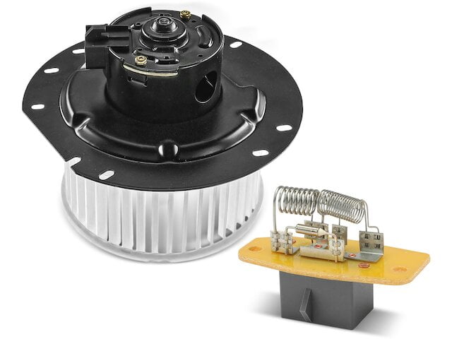 Rear HVAC Blower Motor and Resistor Kit 2 - Compatible with 2008 - 2014 ...
