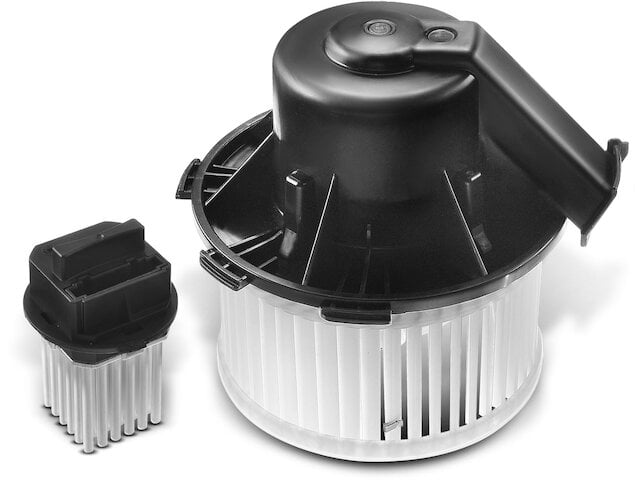 Rear HVAC Blower Motor and Resistor Kit 2 - Compatible with 2010 - 2013 ...
