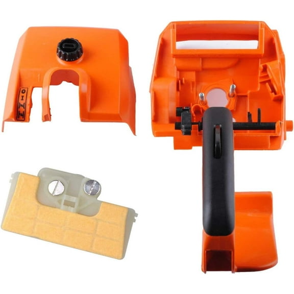 Rear Handle with Air Filter Cover Assembly for Stihl 029 039 MS290 MS390 Chainsaw Replaces 1127 790 1001