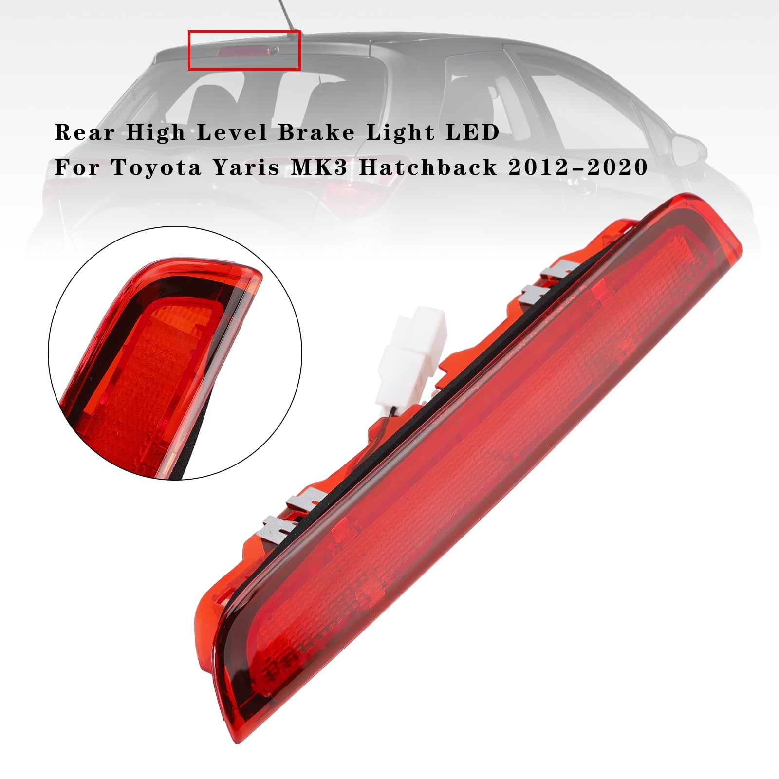 Tercera luz de freno dinámica para Toyota Hilux Revo Vigo 2015-2018