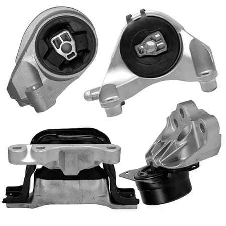 Rear & Hyd. Right Engine Mounts With Upper & Front Left Automatic Transmission Mounts 4PCS Set Compatible With Saturn Vue 10-08 V6-3.6L. Part Numbers: A5915 3263 3301 R3536