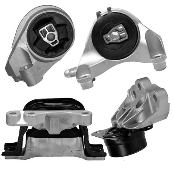 Rear & Hyd. Right Engine Mounts With Upper & Front Left Automatic Transmission Mounts 4PCS Set Compatible With Saturn Vue 10-08 V6-3.6L. Part Numbers: A5915 3263 3301 R3536