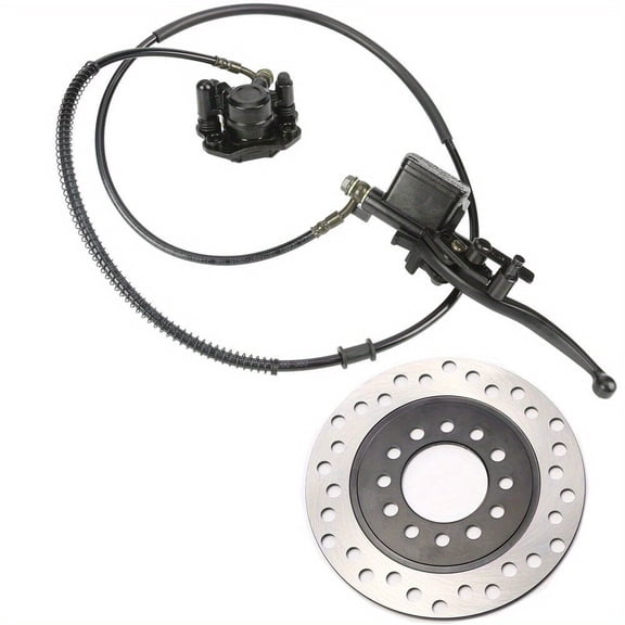 Rear Hydraulic Hand Brake CaliperDisc Rotor for ATV Quad Kazuma Sunl Taotao