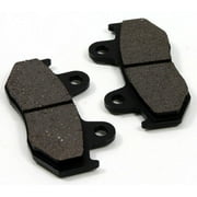 Rear Hydraulic Semi Metal Brake Pad Compatible with Yamaha YFM450 Grizzly All 450cc 2007 2008