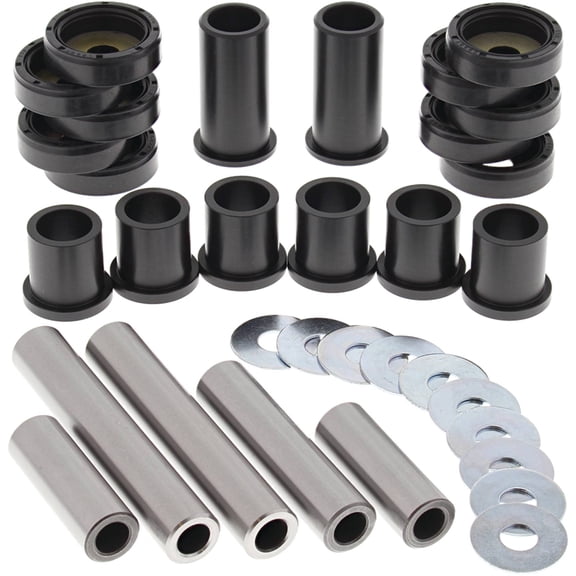 Rear IRS A-Arm Bearing Bushing Kit Compatible with Suzuki King Quad 700 LT-A700X 2005 2006 2007 King Quad 450 LT-A450X 2007 695cc 454cc Needle Bearings Seals Washers Replaces 50-1041