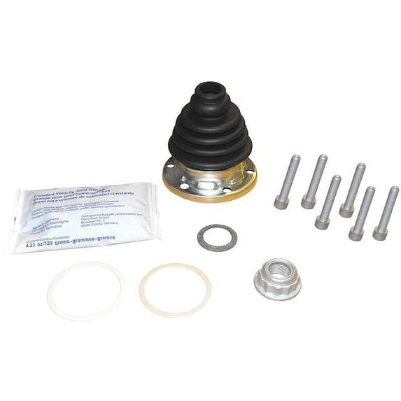 Rear Inner CV Boot Kit - Compatible with 2000 - 2006, 2008 - 2015 Audi TT Quattro 2001 2002 2003 2004 2005 2009 2010 2011 2012 2013 2014