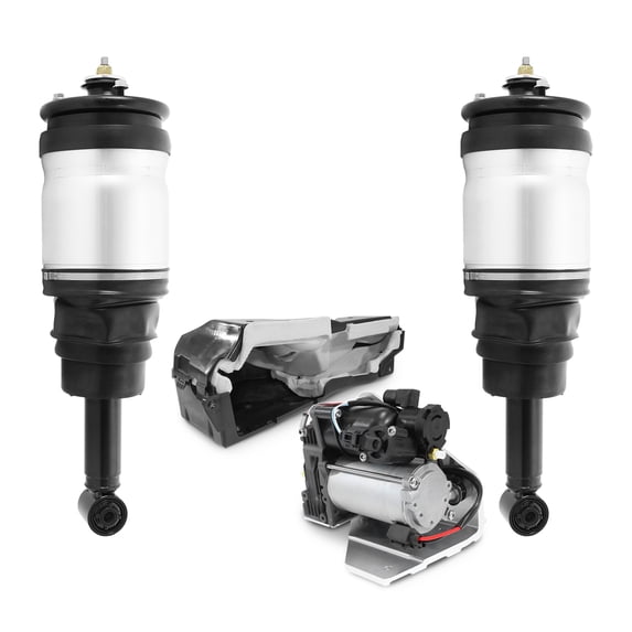 Unity Automotive 2-18-573000-H Rear Air Strut Assembly Kit For 2005-2009 Land Rover LR3, 2010-2016 Land Rover LR4, 2006-2013 Land Rover Range Rover Sport