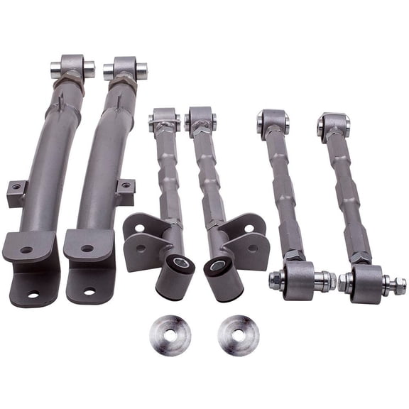 Rear Lateral Link & Trailing Arms for Subaru Impreza/Forester/Legacy GC/GD/GG 2002-2007, OEM 95986062, Adjustable Control Arms, 2.0L/2.5L Turbo EJ20/EJ25 Engine