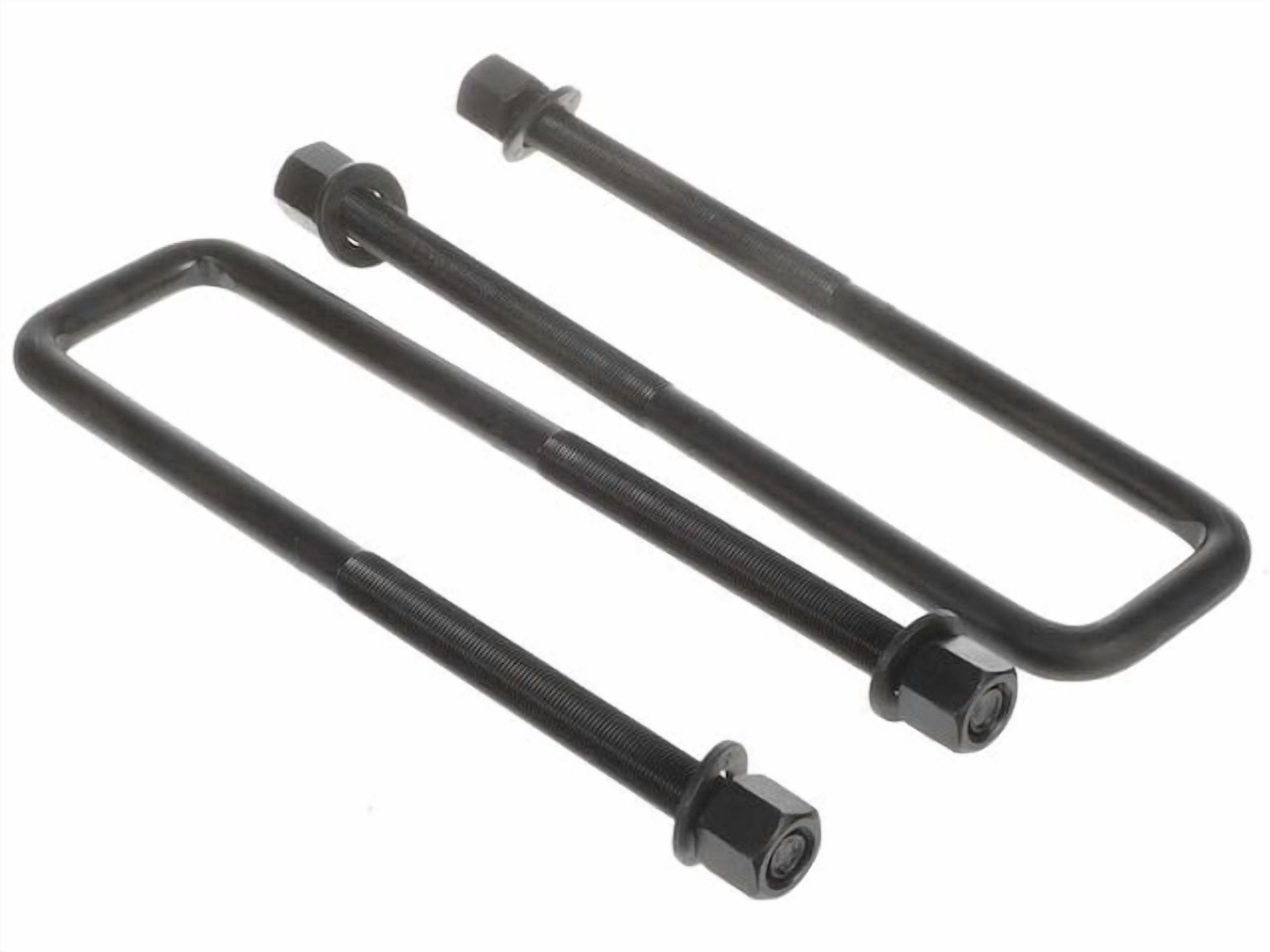 Rear Leaf Spring Axle U-Bolt Kit - Compatible with 1980 - 1997 Ford F-350 Cab & Chassis - Dorman