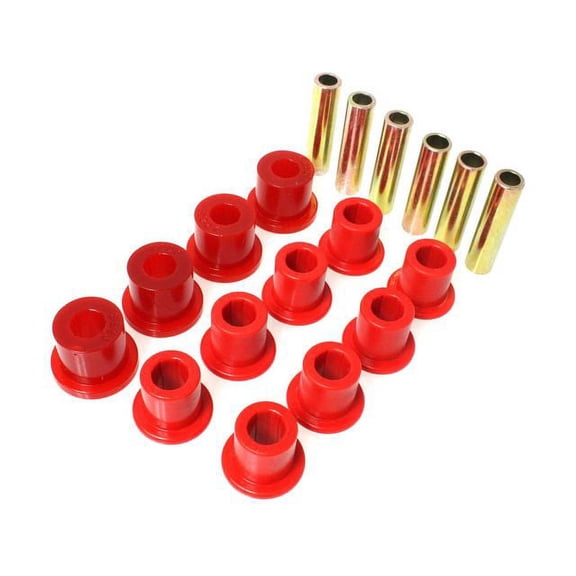 Rear Leaf Spring Bushing - Compatible with 1987 - 1995 Jeep Wrangler 1988 1989 1990 1991 1992 1993 1994