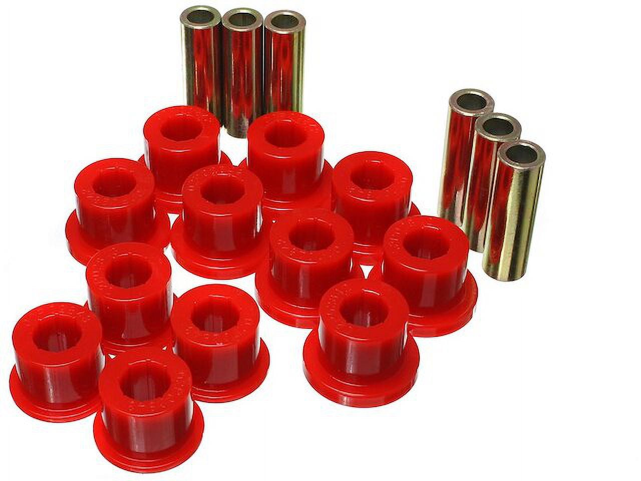 Energy Suspension 05-14 Toyota Tacoma Rear Leaf Spring Bushings - Red main image 0