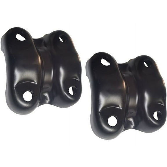 Rear Leaf Spring Plate Set - Compatible with 1988 - 1999 Chevy K1500 1989 1990 1991 1992 1993 1994 1995 1996 1997 1998