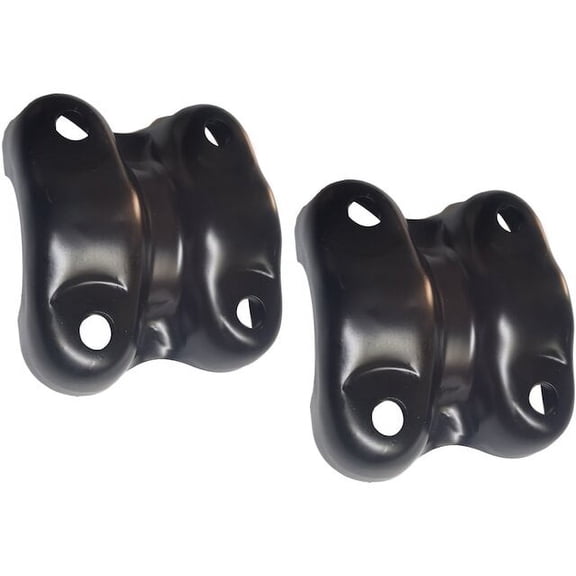 Rear Leaf Spring Plate Set - Compatible with 1992 - 2000 GMC Yukon 1993 1994 1995 1996 1997 1998 1999
