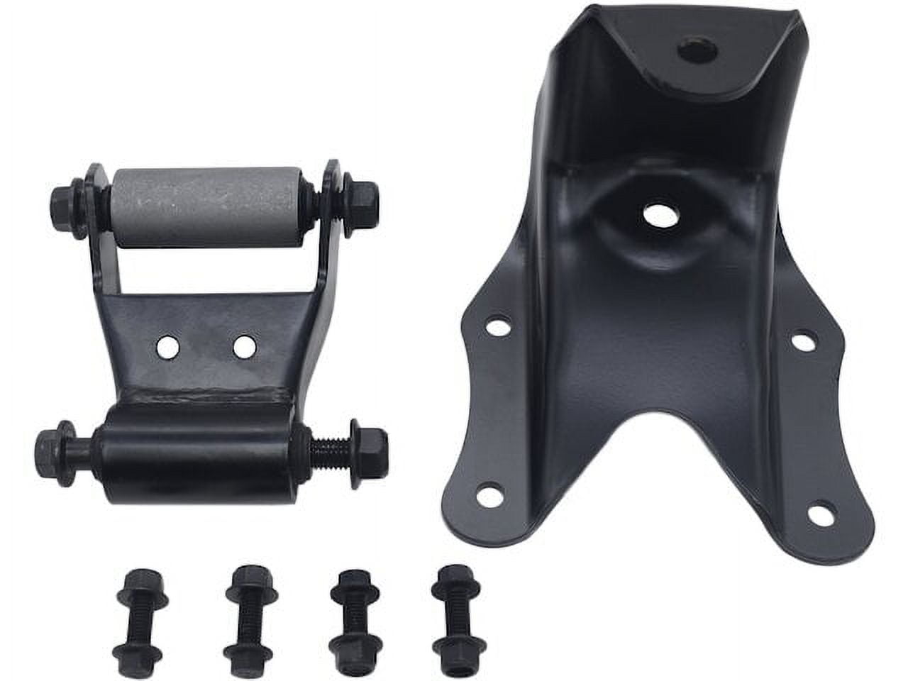Rear Leaf Spring Shackle/Bracket Kit Compatible with 1980 1996 Ford